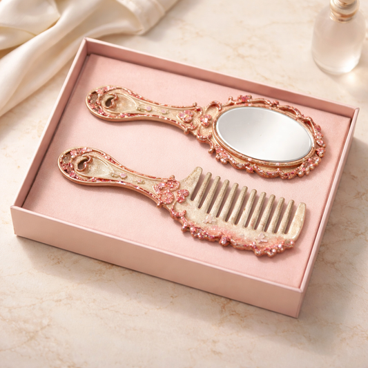 Handmade Resin Comb Set – Elegant Hair Styling Essentials